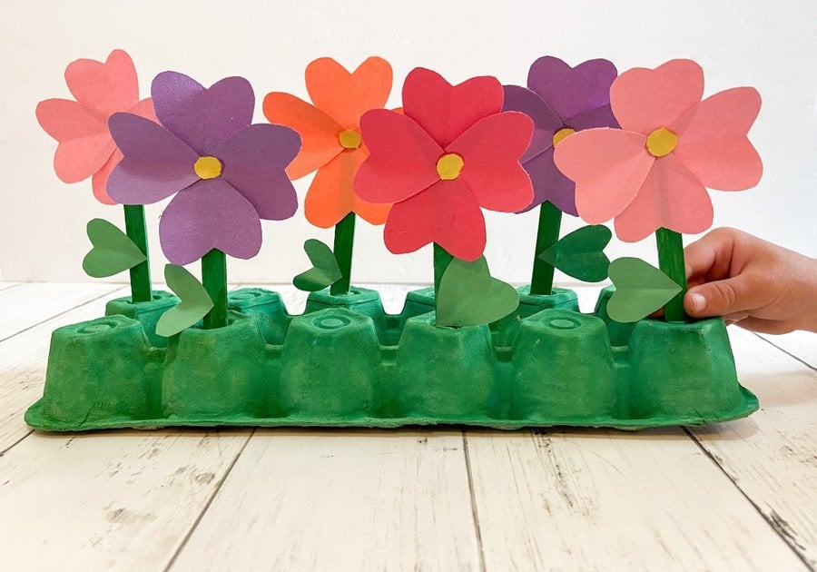 Paper Flower Garden Craft