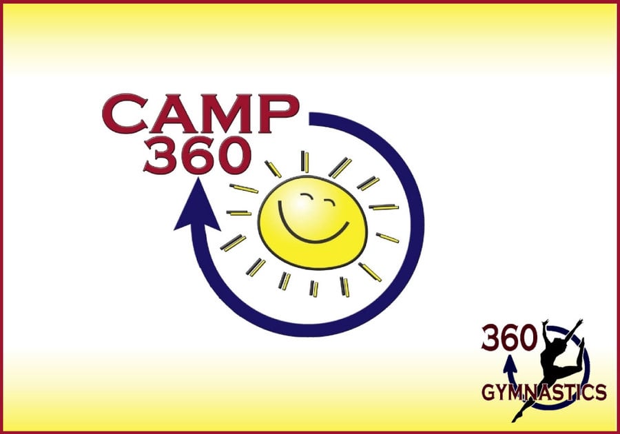 360 Gymnastics Camp 360 Logo