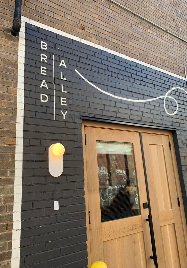 Front Door of Bread Alley