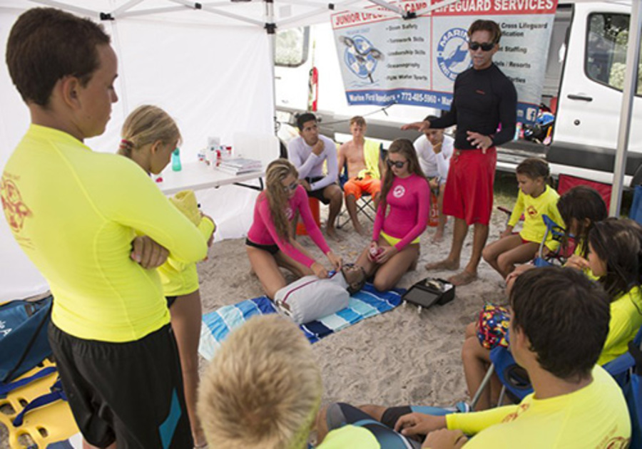 Marine First Responders Treasure Coast Jr Lifeguard Camp