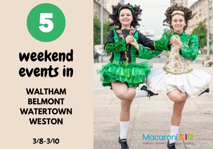 Two women in irish dance dresses and wig posing outdoor