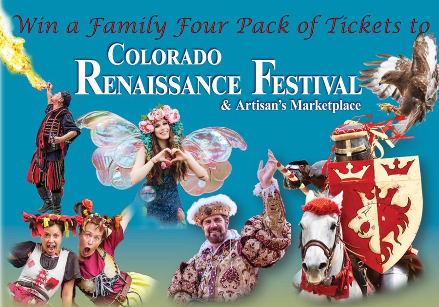 LAST CHANCE TO WIN Four Tickets to the Colorado Renaissance Festival