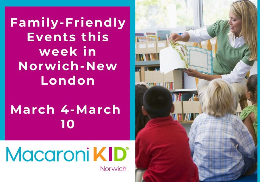 A teacher is reading a children's book to kids in the library