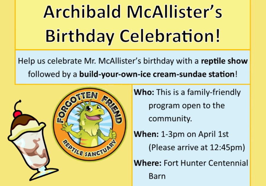 Archibald McAllister's Birthday Celebration