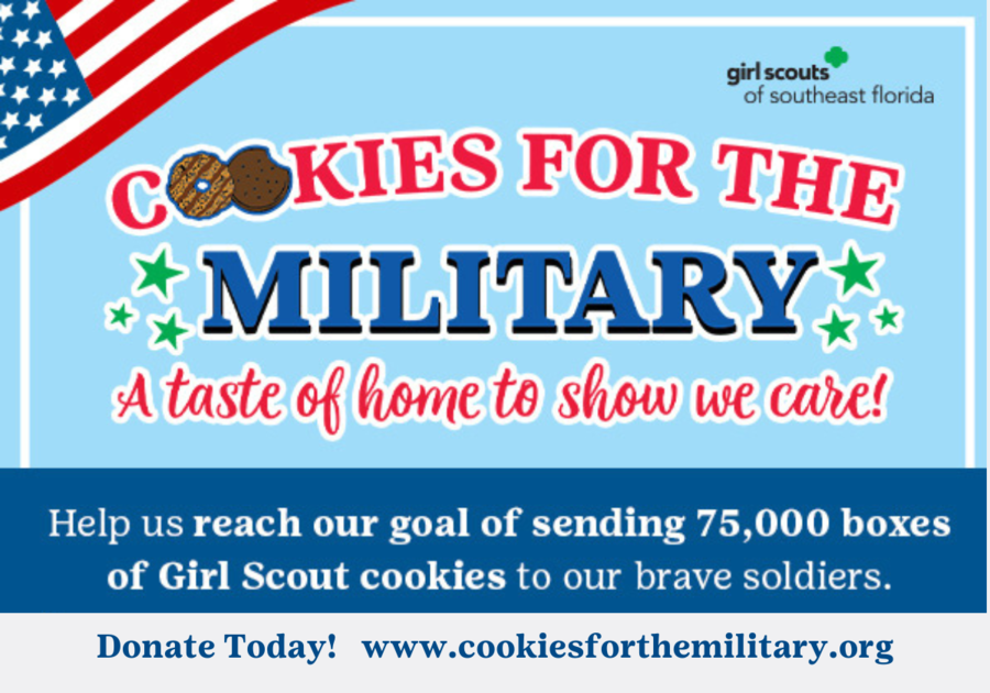 Cookies for the Military - Donate Cookies Today!