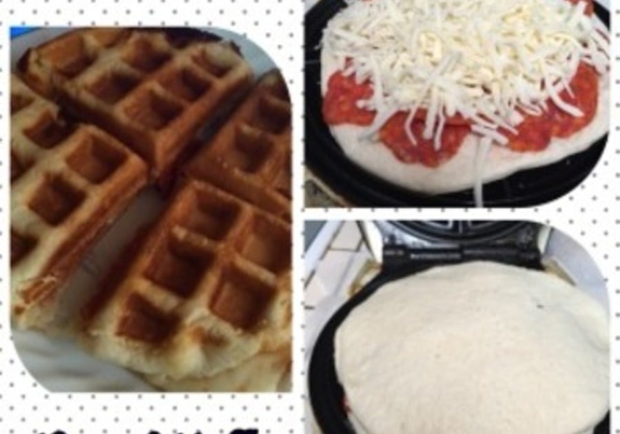In the Kitchen: Pizza Waffles