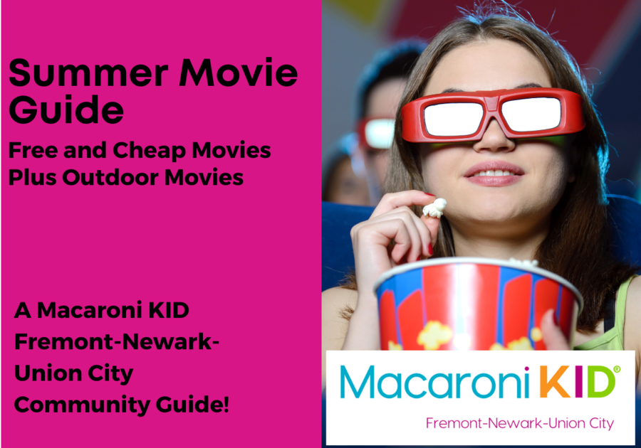 Free and cheap movies to enjoy in Fremont, Newark, and Union City, California