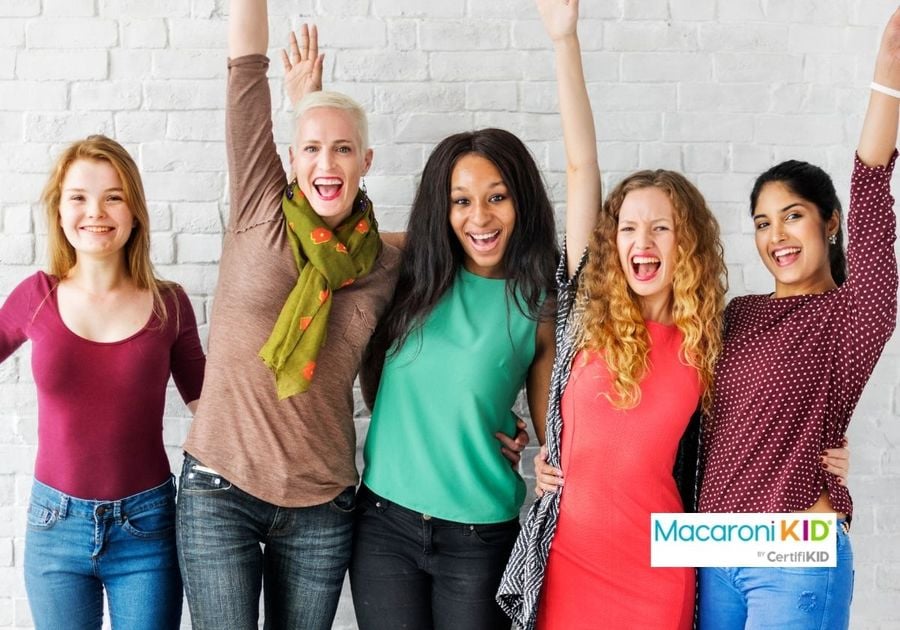 Group of Women Happiness