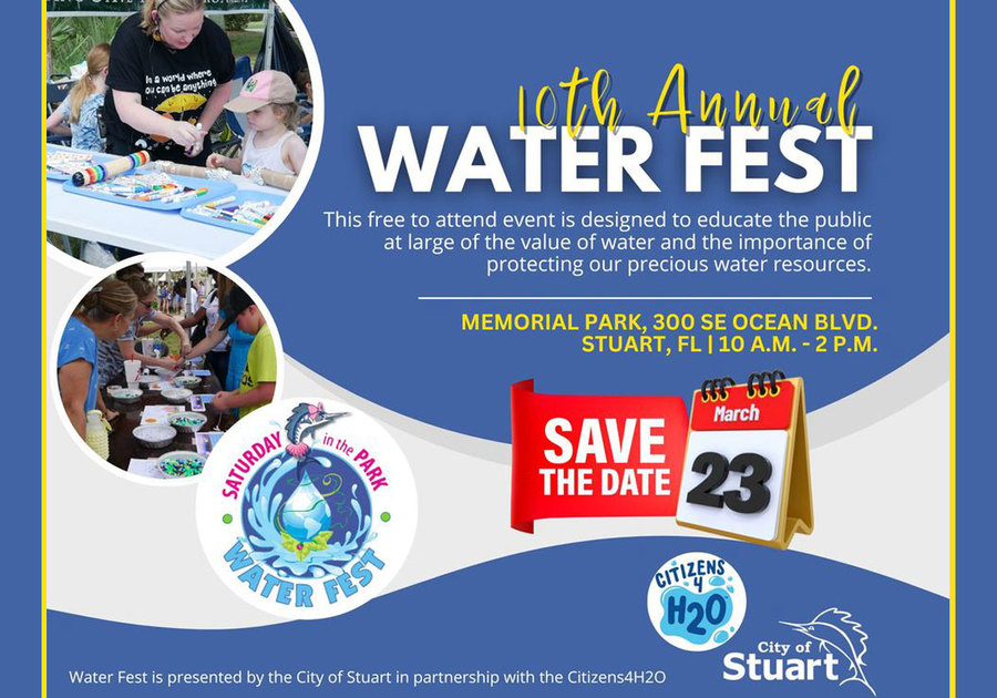 2024 Water Fest flyer