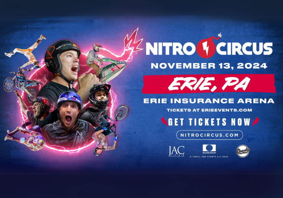 Nitro Circus in Erie Nov. 13, 2024. Win free tickets!