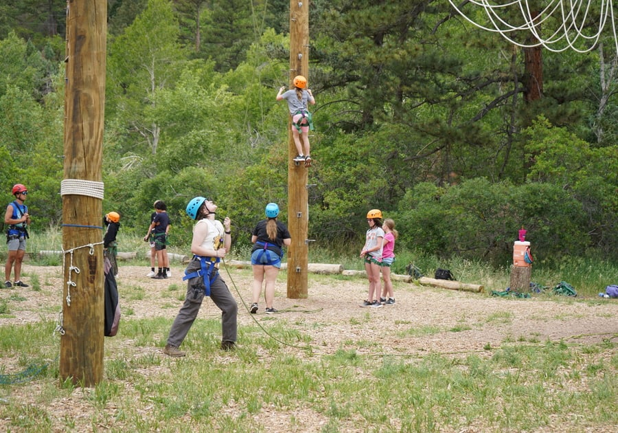 Stone Canyon Summer Camp ropes course