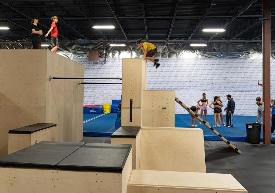 momentum athletic center ninja course