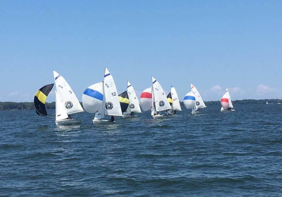 Summer Camp learn to sail at Reyburn Sailing School at Erie Yacht Club in Erie PA