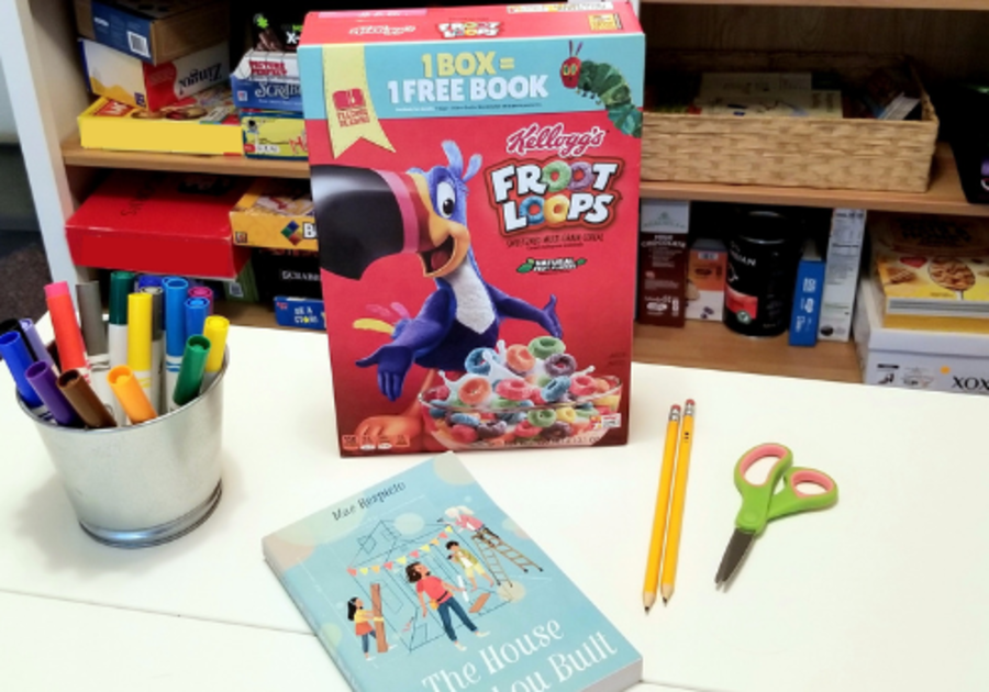 Kellogg's froot loops book promotion