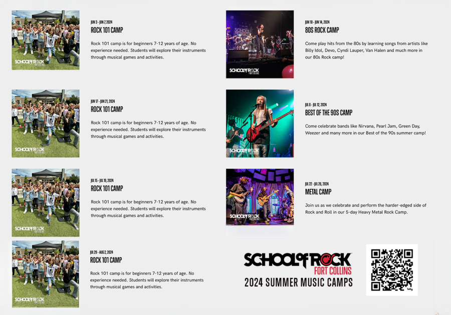 Fort Collins 2024 Camps School Of Rock Camp Descriptions