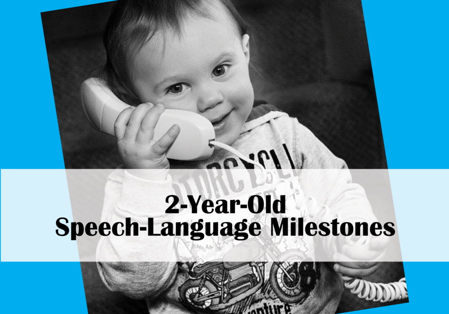 Toddler on Phone Speech Milestones
