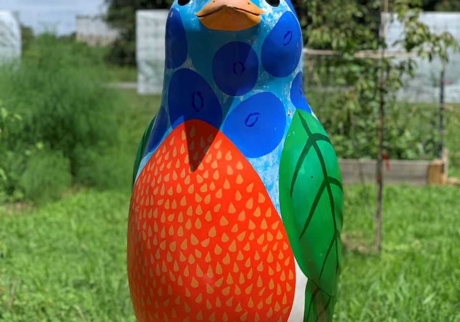bird statue