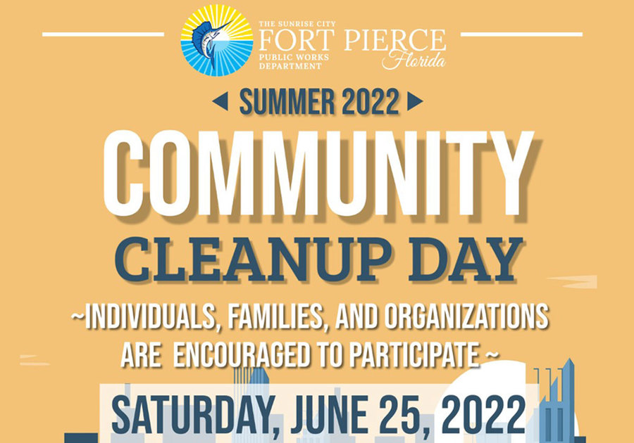 Fort Pierce 2022 Summer Community Cleanup
