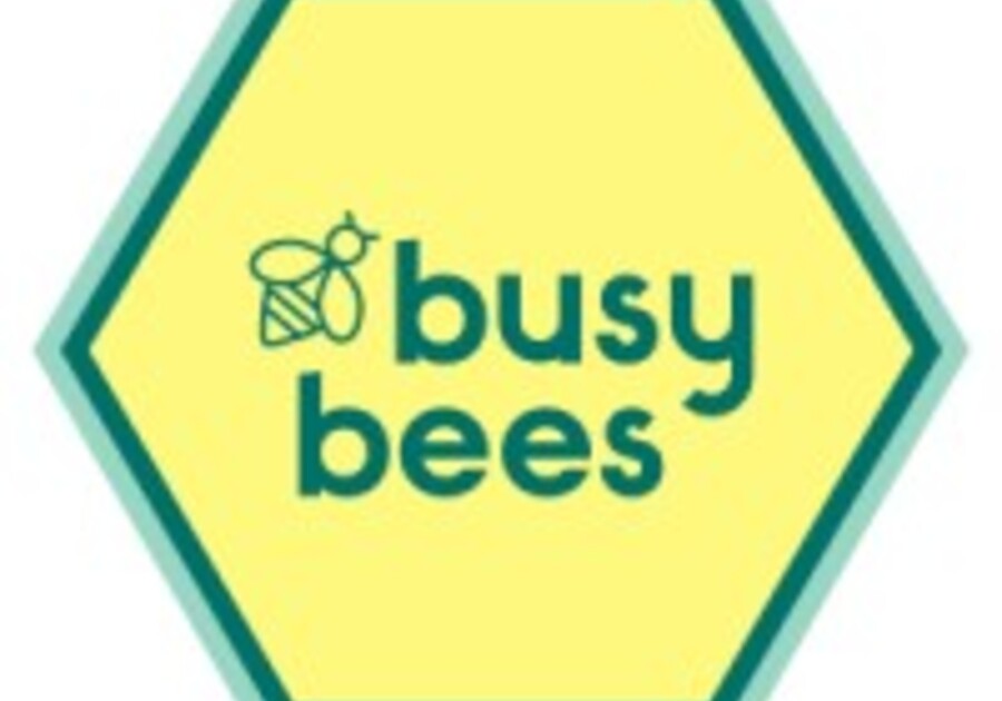 busy bees babysitting logo 