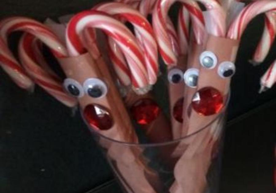 Rudolph Candy Canes