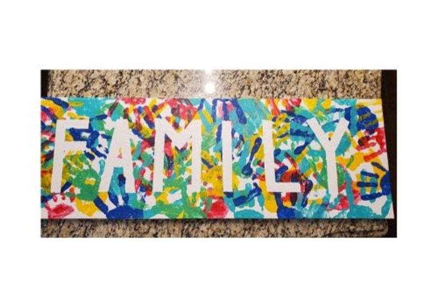 Featured image of post Family Handprint Canvas Art