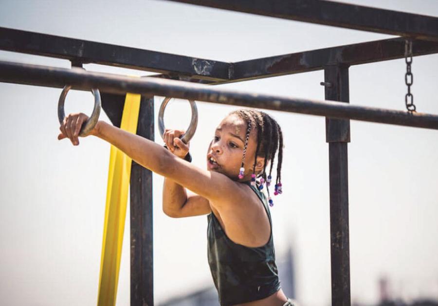 Tough Mudder Kid Climbing Rings