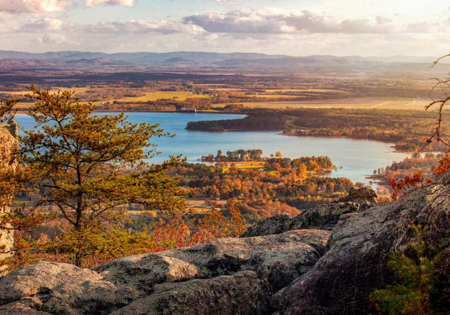 Top hikes include state parks, national forests and waterfalls