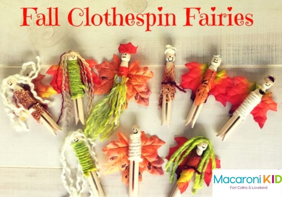 Fall Clothespin Fairies