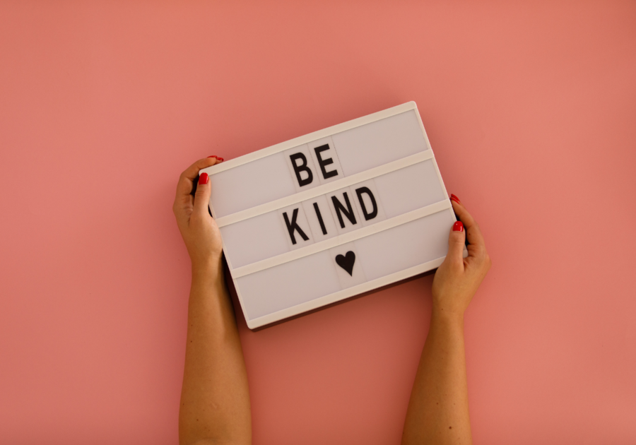 Be kind sign