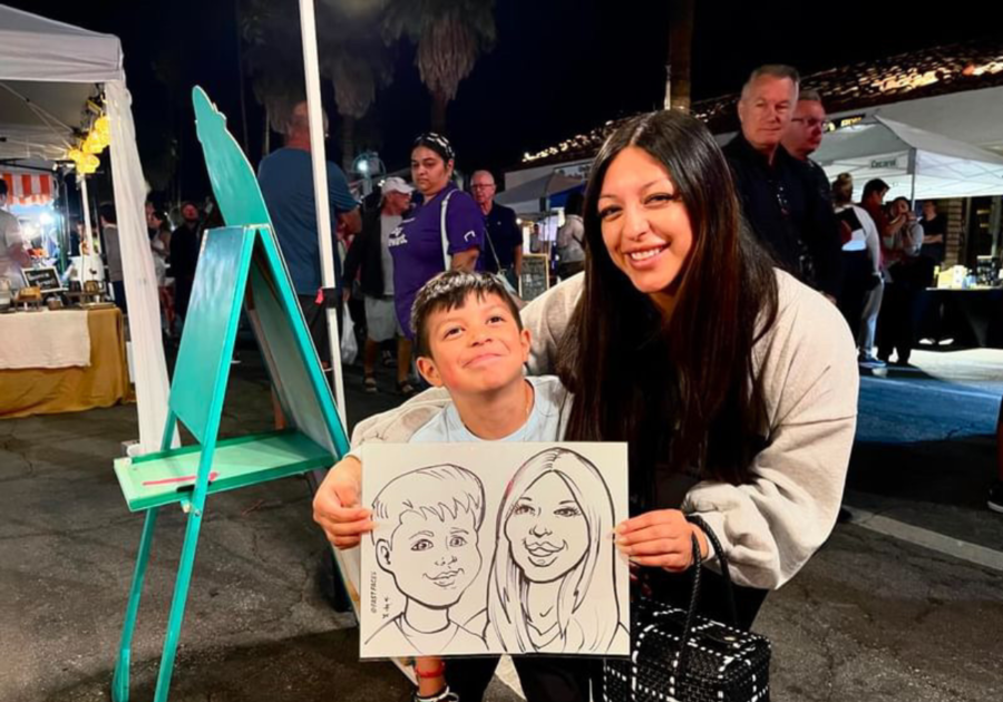 Caricatures Birthdays Events Artist