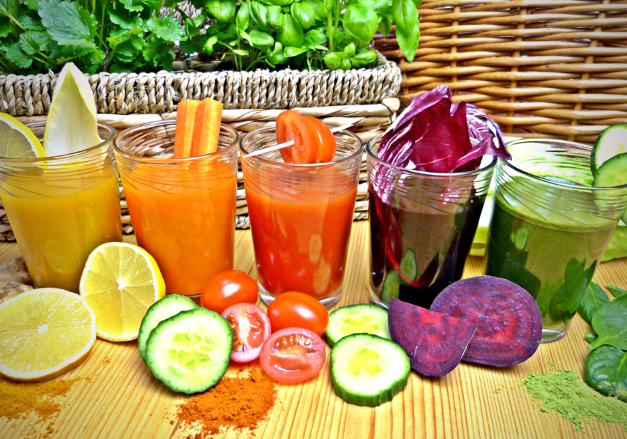 rainbow of smoothies st. Patrick's day
