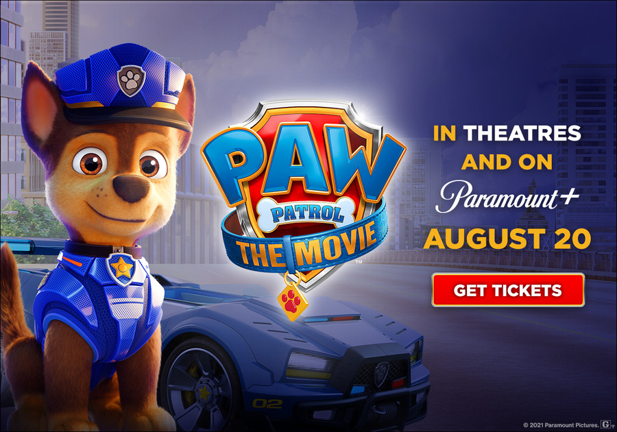 PAW Patrol: The movie comes to theatres and Paramount+