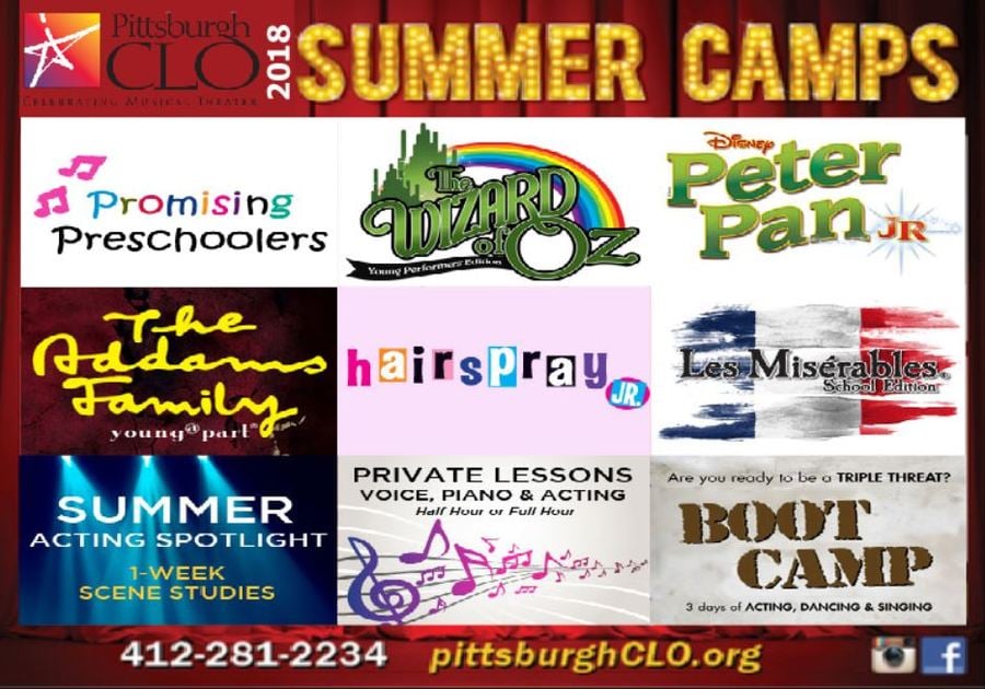 Pittsburgh CLO Academy's Summer Performance Camps Macaroni KID