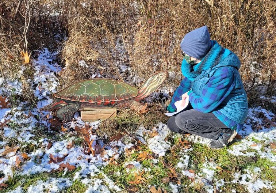 Wonderful Winter Wildlife Walk at Waterman Conservation Education Center