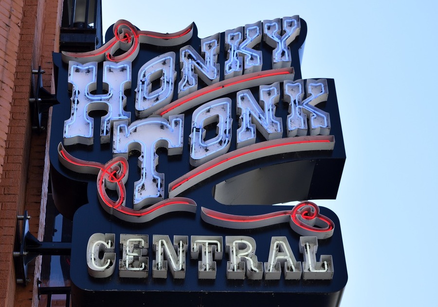 Honky Tonk Sign