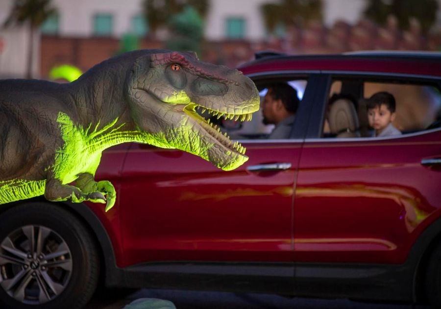 Drive-Thru Dinosaur Adventure at South Florida Fairgrounds