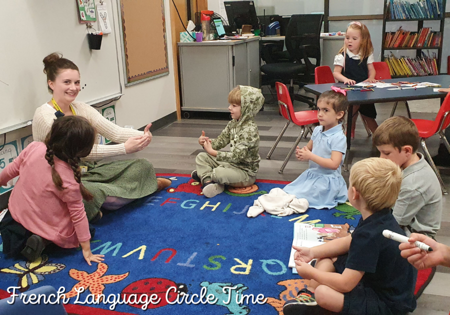 Axis French Language Circle Time