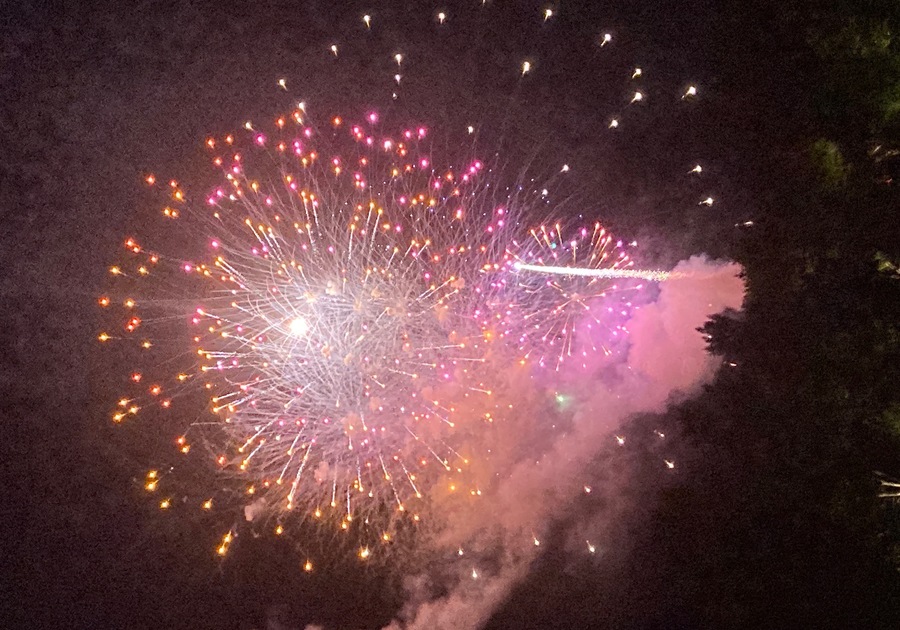Fabulous Fireworks Display on the Block at Bell Works in Holmdel