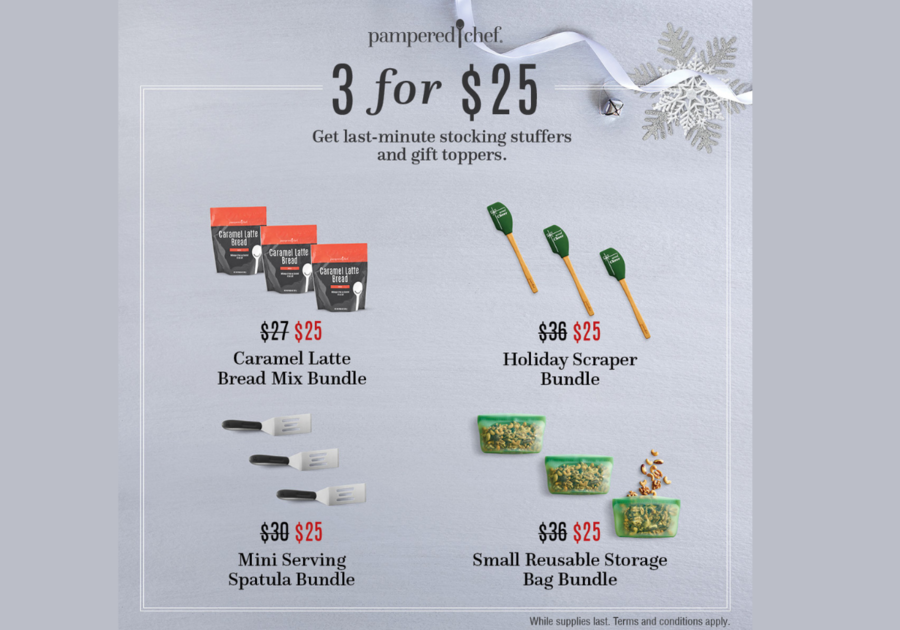 Pampered Chef - Still got some last-minute gifts to grab?