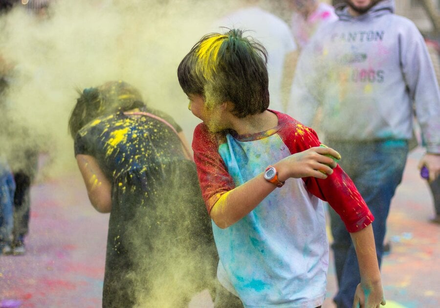 Holi at Brooklyn Children's Museum