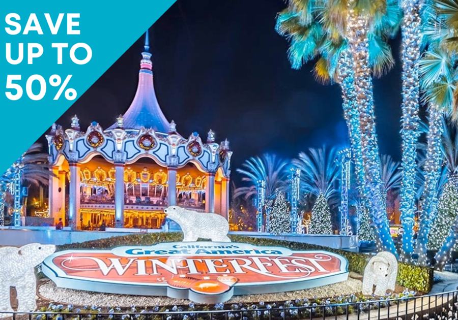 Save Up to 50% at California's Great America Winterfest!