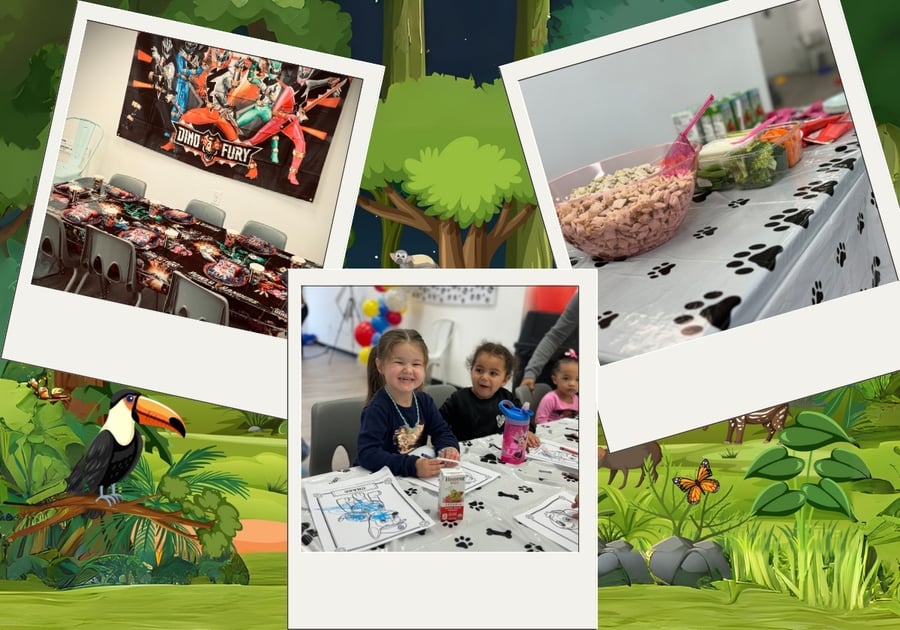 Jungle Jamz play cafe in suffolk VA birthday party venue host your child's next birthday at this indoor playground in Hampton Roads fun for toddlers and young elementary age children