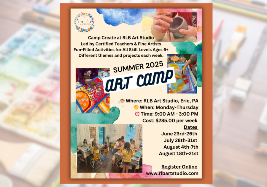 RLB Art Studio Summer Art Camp 2025