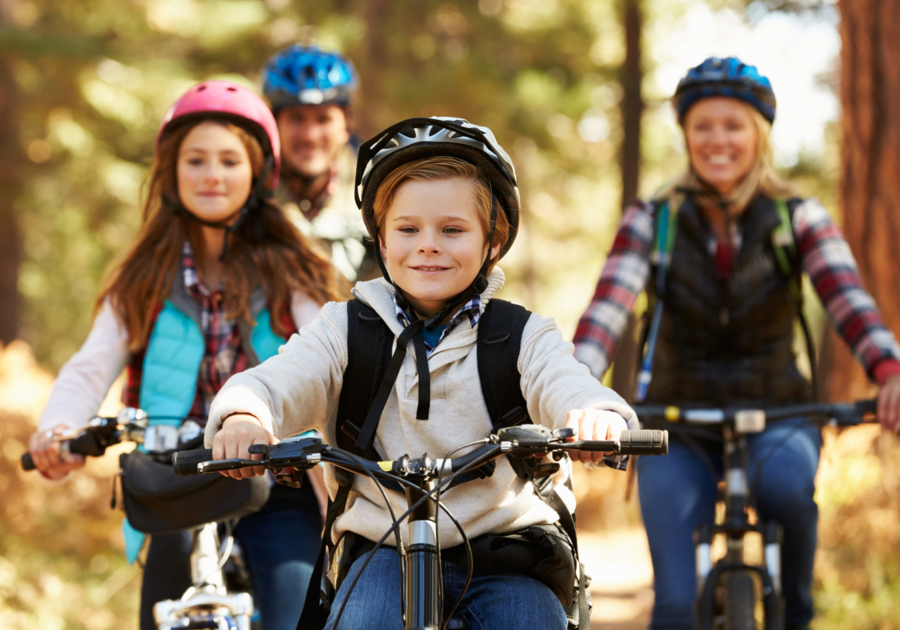 Keeping your family safe while biking