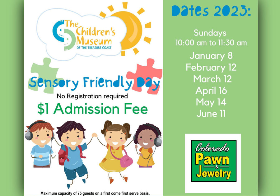 The Children's Museum 2023 Sensory Friendly Dates