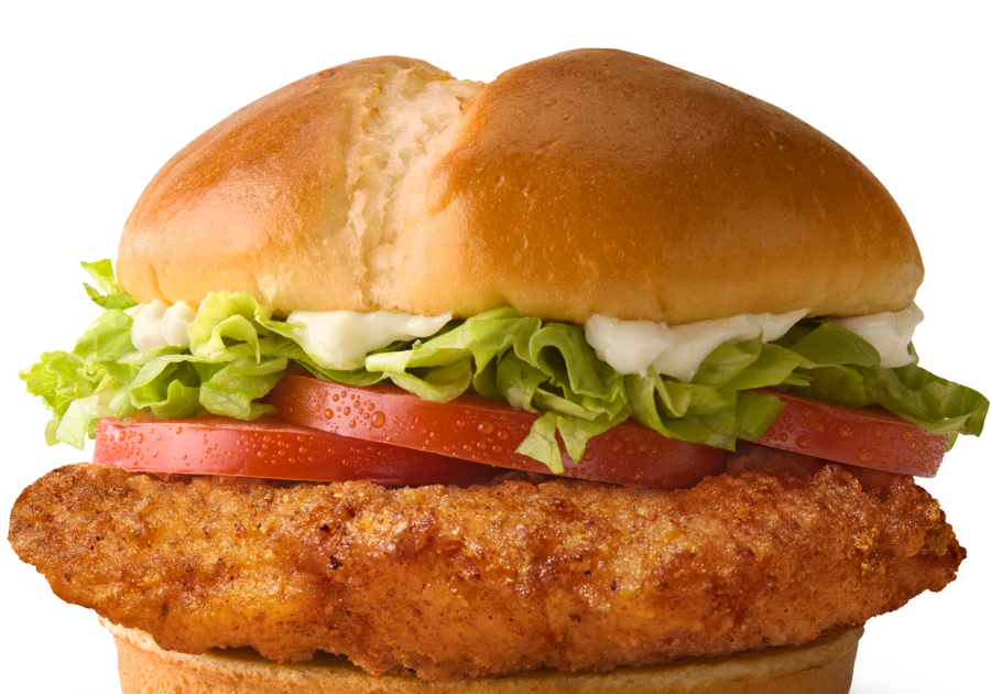 Deluxe Crispy Chicken Sandwich Mc Donalds