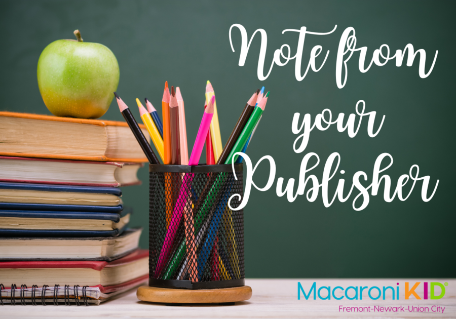 A Note from Your Publisher