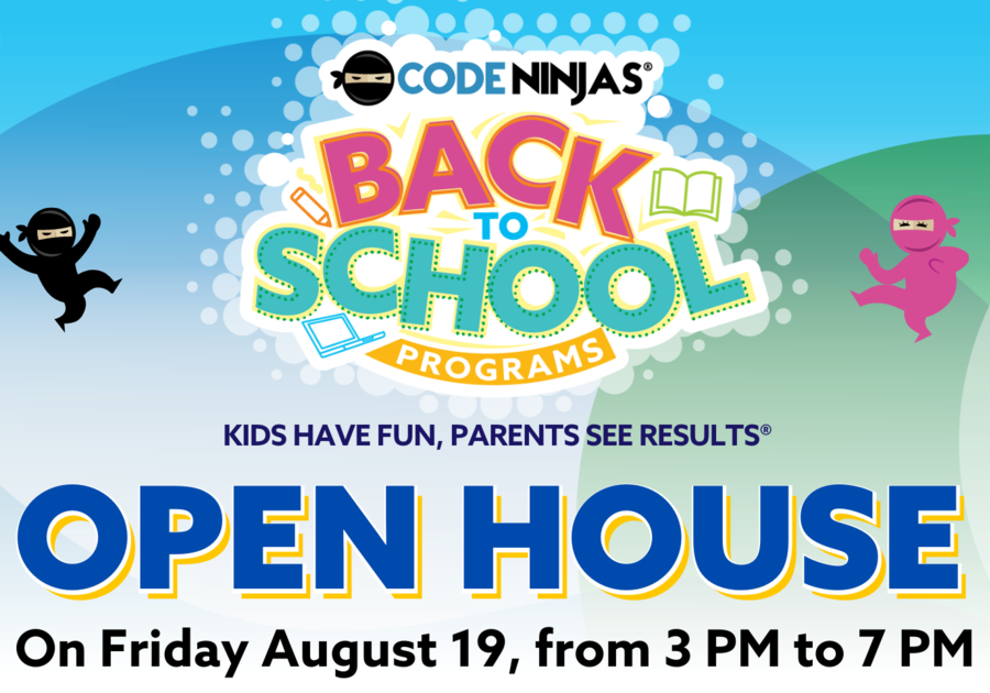 Code Ninjas UC Back to School Programs Open House