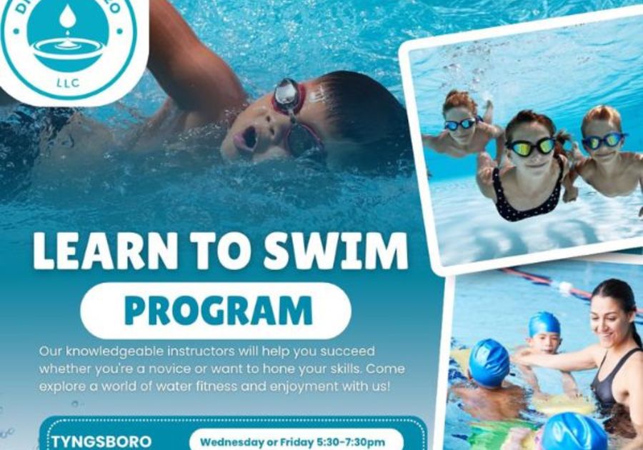 Learn to swim flyer