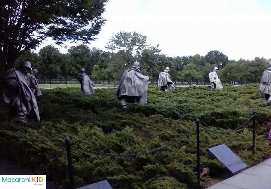 Korean War Memorial in Washington D.C.